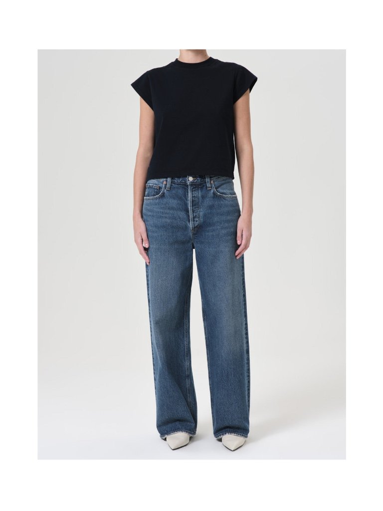 Agolde Low Slung Baggy Jeans / Size 27 / Essence Blue